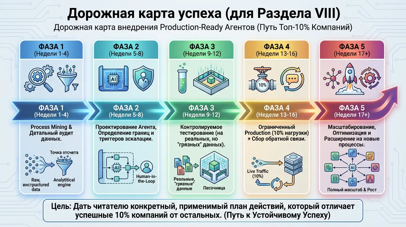 Внедрение ИИ-агента за 30 дней: пошаговый план