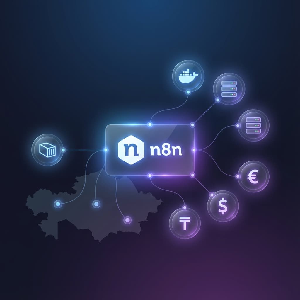 Почему казахстанским бизнесам выгодно self-hosted n8n в 2026